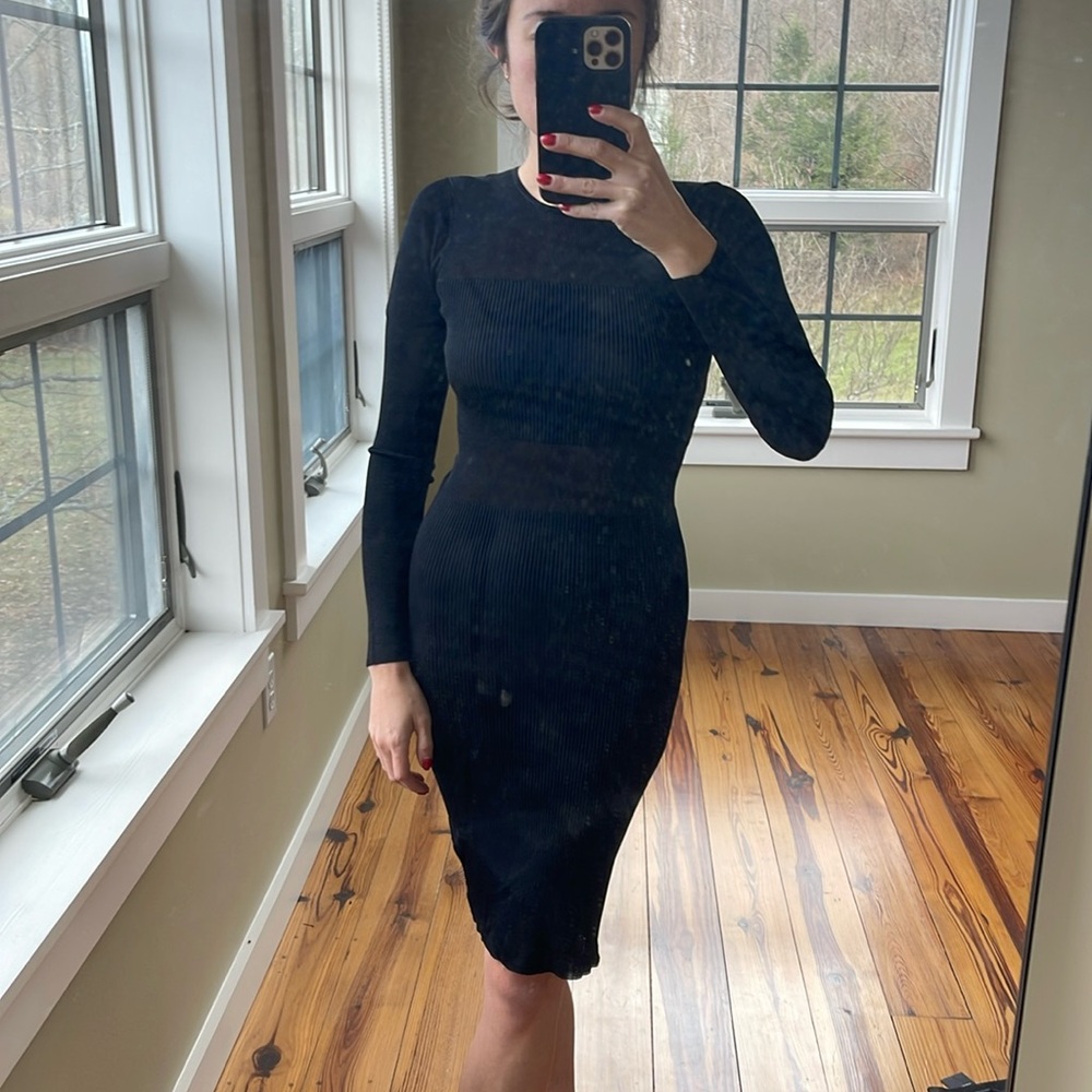 Ronny Kobo Black Luanda Dress